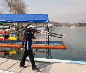  مسابقات التجدیف للسیدات في طهران