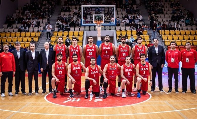 المنتخب الإيراني لكرة السلة يتأهل إلى كأس العالم 2023