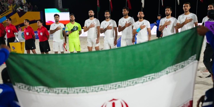 ايران تفوز بلقب كاس أمم اسيا لكرة القدم الشاطئية