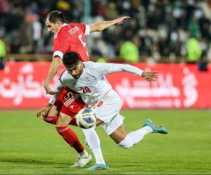 مباراة ودية لكرة القدم بين إيران وروسيا تنتهي بالتعادل