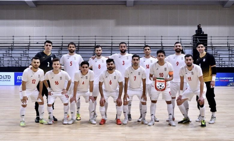 منتخب ايران يفوز على مصر في بطولة تايلاند الدولية الودية لكرة الصالات