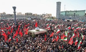 مراسم تشييع جثماني الشهيدين ميلاد حيدري ومقداد مهقاني