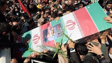 مراسم تشييع جثماني الشهيدين ميلاد حيدري ومقداد مهقاني