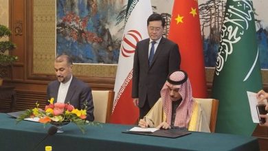 وزيرا خارجية ايران والسعودية يوقعان على بيان مشترك في ختام محادثاتهما في بكين