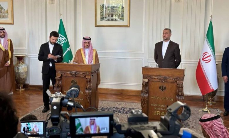 فيصل بن فرحان : سعيد لوجودي في طهران