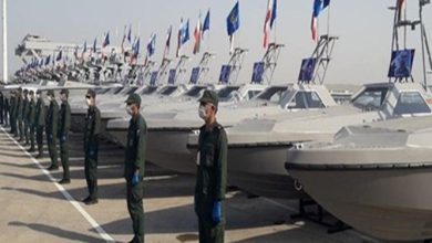 سرعة زوارق الحرس الثوري تصل إلى 110 عقدة بحرية