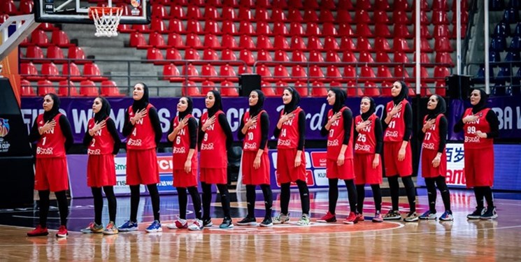 منتخب ايران للسيدات بكرة السلة يستهل مشواره في كأس اسيا بالفوز على نظيره الماليزي