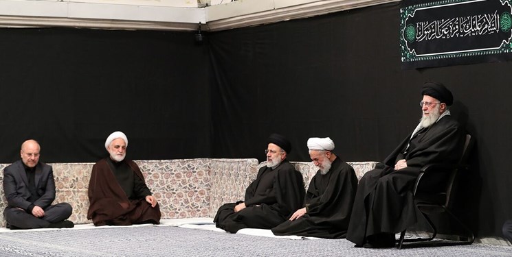 اقامة الليلة الأولى من مراسم عزاء استشهاد فاطمة الزهراء (س) بحضور قائد الثورة