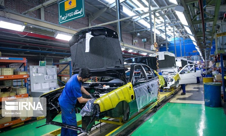 ايران تنتج اكثر من 510 الف سيارة خلال 7 اشهر